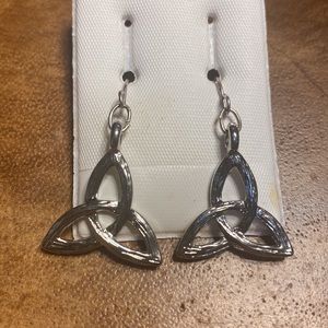Celtic Knot Dangle Earrings